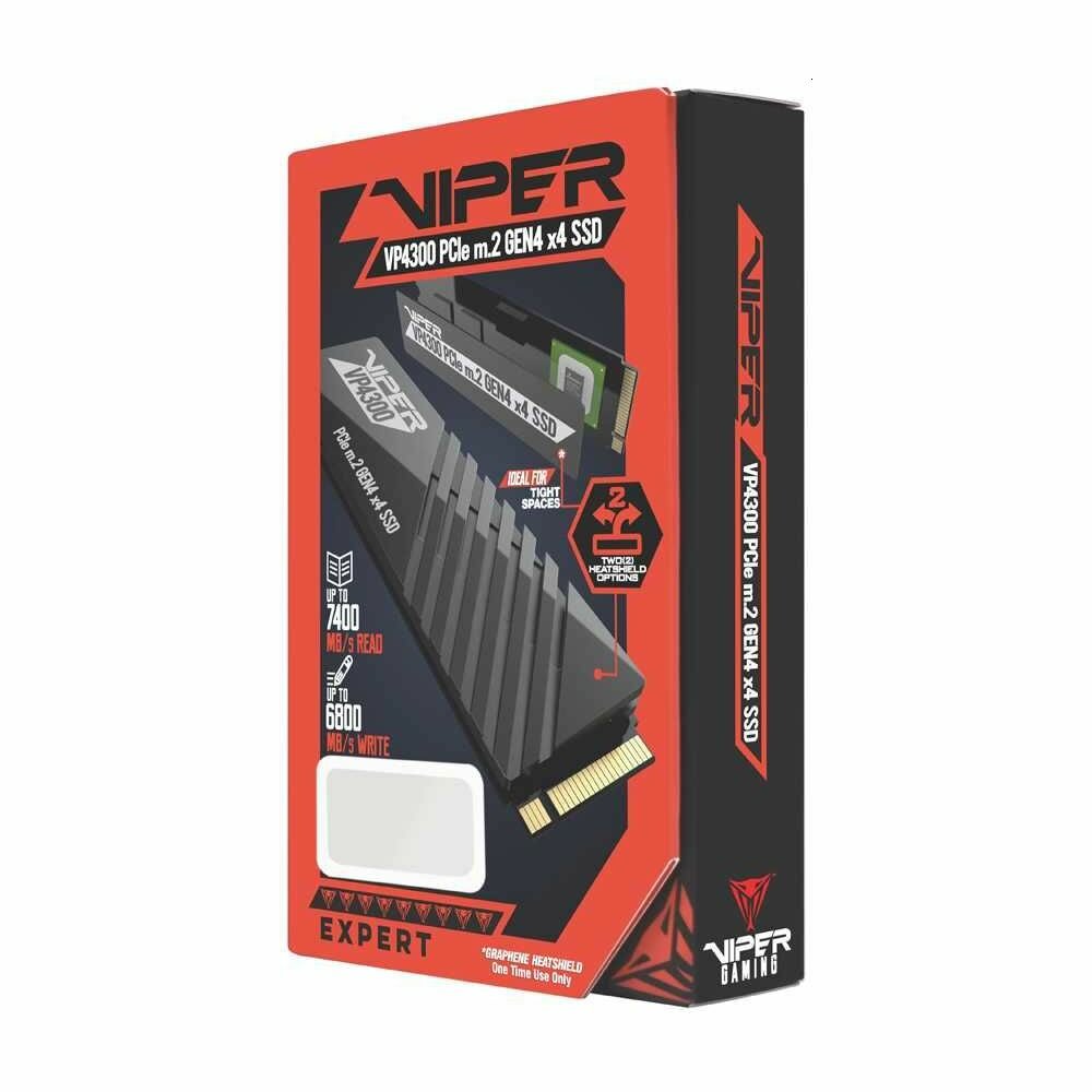 Твердотельный накопитель Patriot Memory Viper 1 ТБ M2 VP4300-1TBM28H