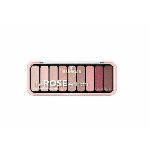 Essence the ROSE edition eyeshadow palette Палетка теней тон 20 The Rose