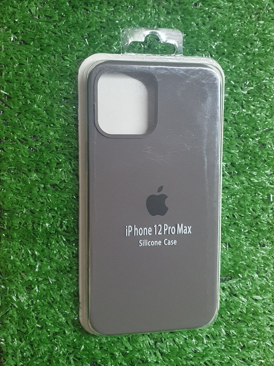 Силиконовый чехол на IPhone 12 Pro Max Grey