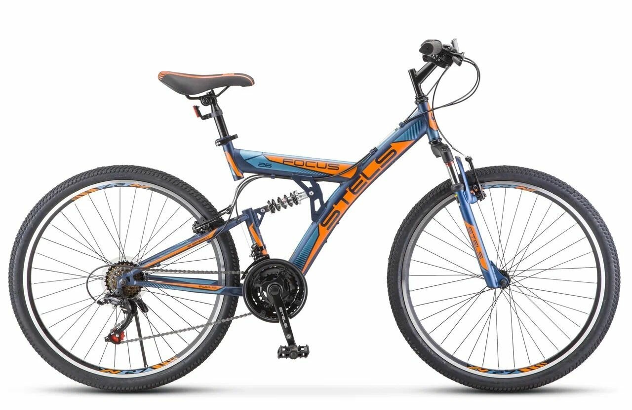 Велосипед горный Focus V 26" V030, Тёмно-синий-оранжевый, рама 18" VELOSALE