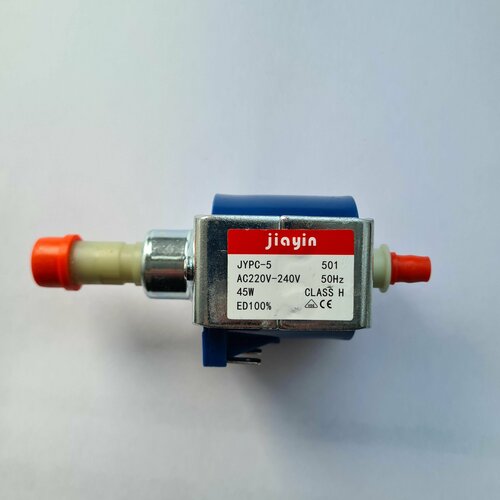 Насос электромагнитный для отпаривателей, пароочистителей, парогенераторов Jiayin JYPC-5 501 220-240V 45W насос помпа jiayin jypc 5 501 45w для утюга парогенератора