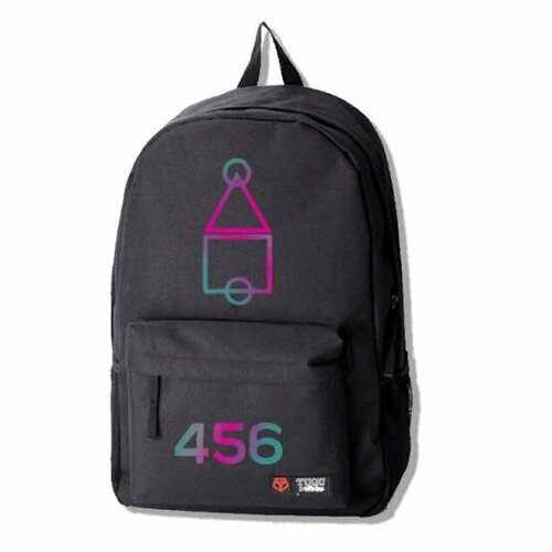 фото Рюкзак чёрный "игра в кальмара" 456 нет бренда