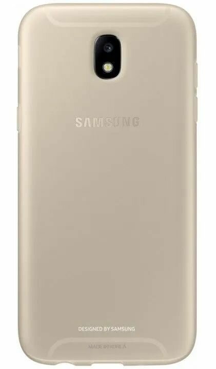 Чехол-накладка Dual Layer Cover EF-AJ730TFEGRU для Samsung Galaxy J7 (2017) J730 золото