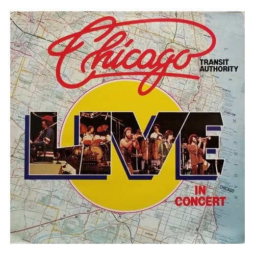 Старый винил, Happy Bird Records, CHICAGO - Live In Concert (LP , Used) старый винил france s concert king freddy live in nancy 1975 vol 1 lp used