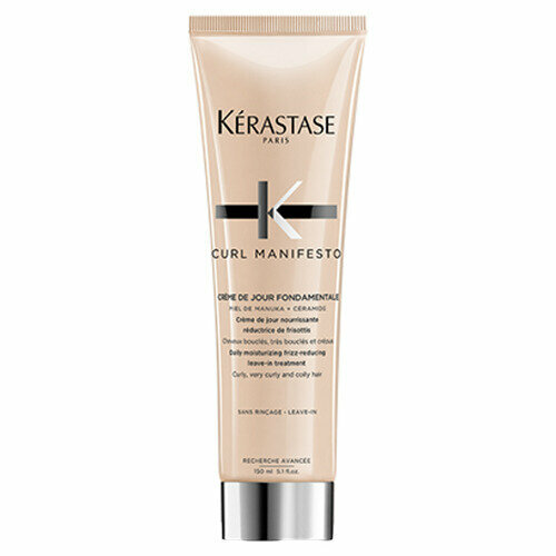 KERASTASE CURL MANIFESTO Крем Де Жур Фундаменталь 150мл шампунь для волос kerastase curl manifesto для всех типов кудрявых и вьющихся волос 250 мл