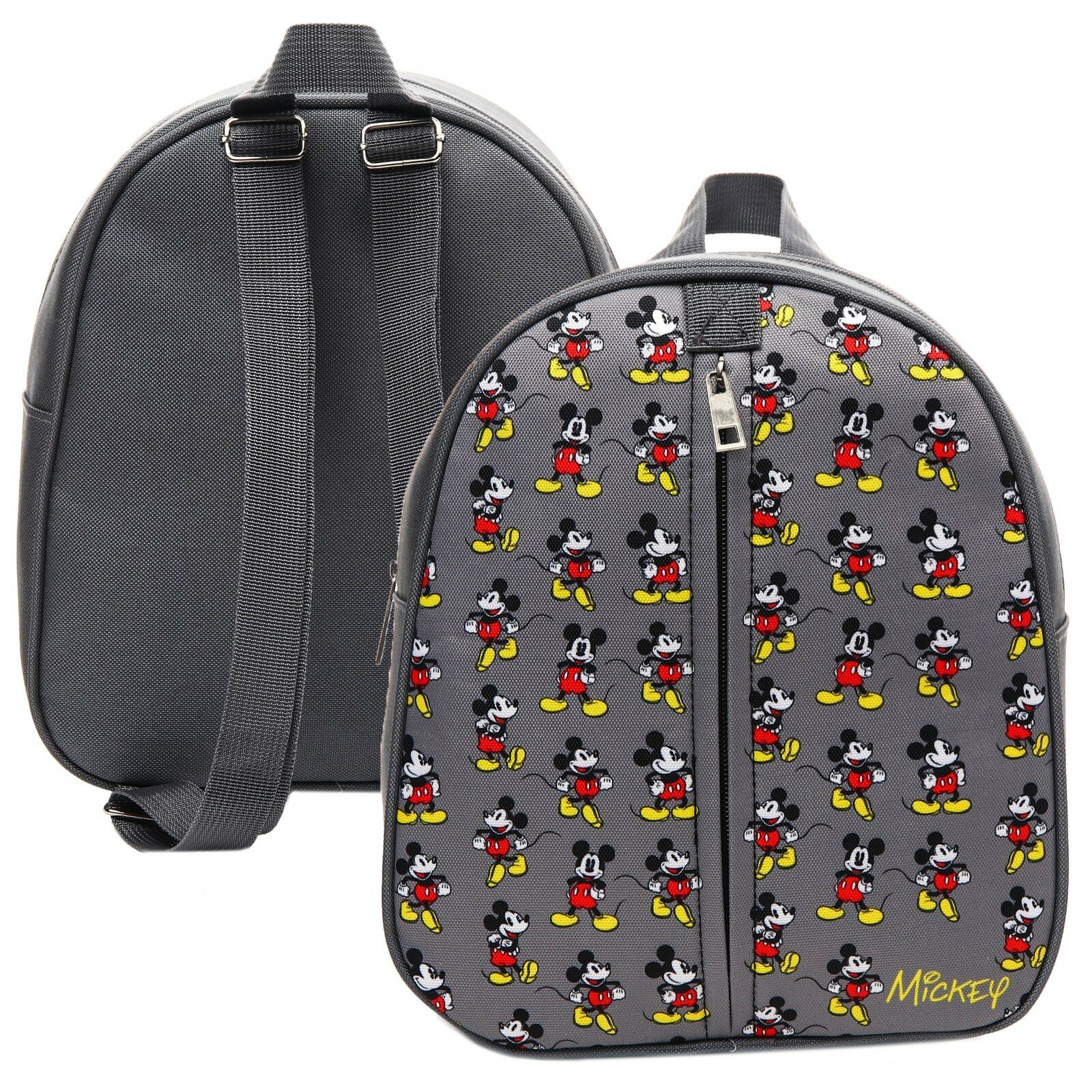 Рюкзак детский "Mickey", на молнии, 23х27 см, Микки Маус и друзья, 7573614