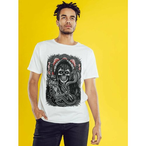 фото Футболка, размер 3xl, белый нет бренда