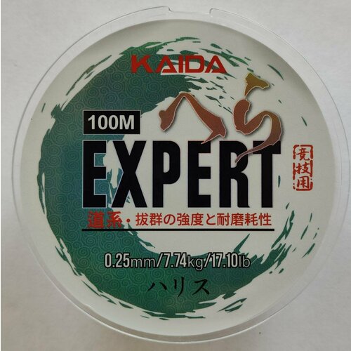 фото Леска каида expert 0.25мм 100м kaida