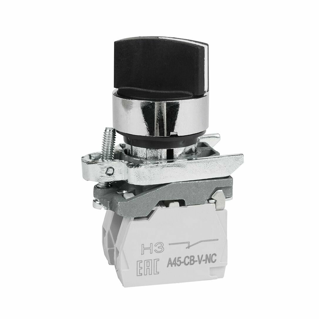 Переключатель OptiSignal D22 C4-S-33 3 положения с фикс металл 2НО XB4BD33 КЭАЗ 332172