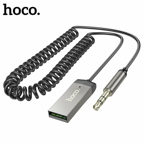 Bluetooth адаптер для магнитолы Hoco E78 BT53 серый 66600₽