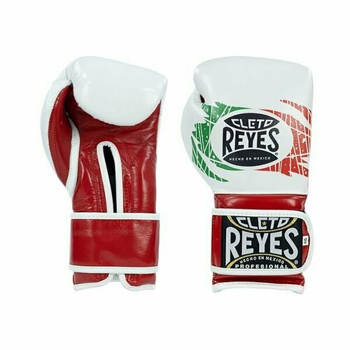 Перчатки боксерские CLETO REYES HOOK AND LOOP GLOVES, 14 унций, мексиканский флаг