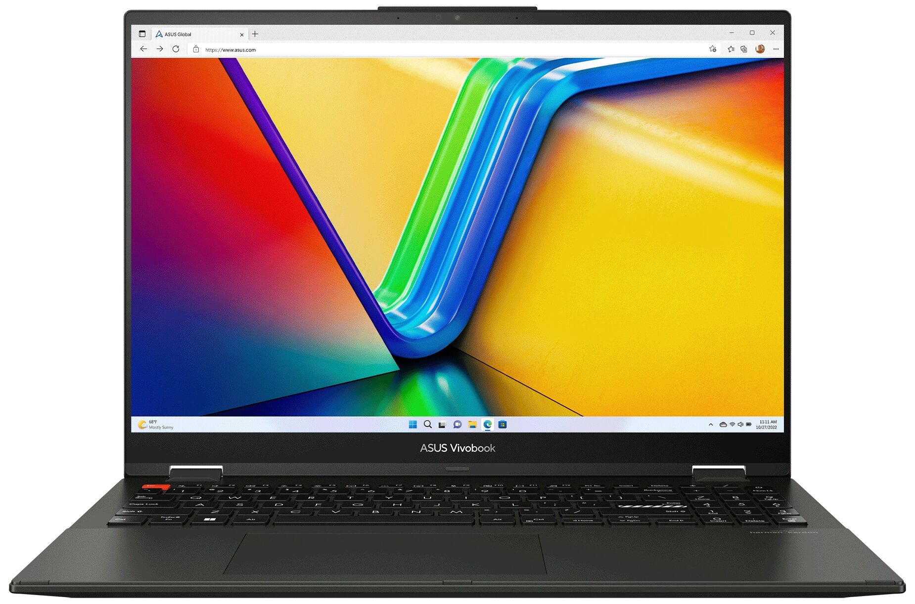Ноутбук ASUS Vivobook S 16 Flip TP3604VA-MC189 16 (1920x1200) IPS сенсорный/Intel Core i5-13500H/16ГБ DDR4/512ГБ SSD/Iris Xe Graphics/Без ОС черный (9