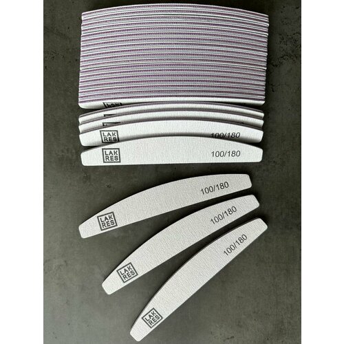 Пилка Lakres 100180 лодочка на пенной основе 25 шт 1100₽