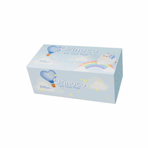 Салфетки бумажные Orinoco Двухслойные 250 шт