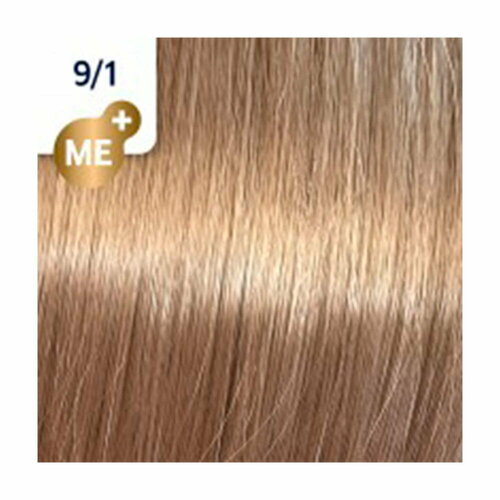 Краска для волос Wella Professionals Koleston Perfect, Rich Naturals 9/1, стойкая, 60 мл краска koleston perfect me 8 1 светлый блонд пепельный 60 мл