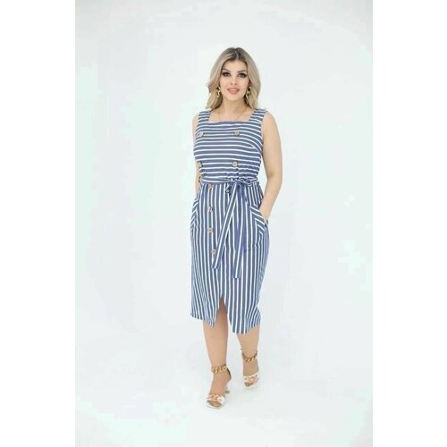 фото Платье размер 48, голубой нет бренда