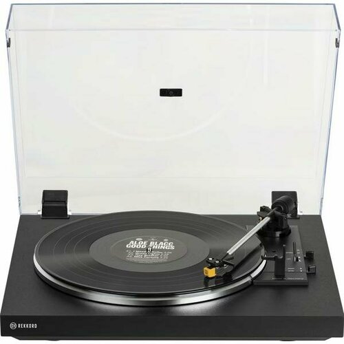 Виниловый проигрыватель Rekkord Audio F100 Black (AT91)