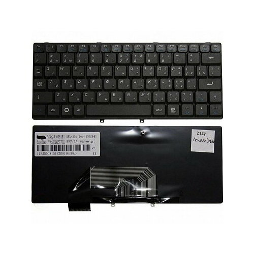 Клавиатура для ноутбука Lenovo IdeaPad S9, S10 черная Б/У
