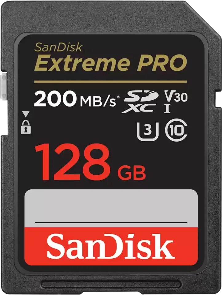 Карта памяти 128Gb SD SanDisk Extreme Pro (SDSDXXD-128G-GN4IN)