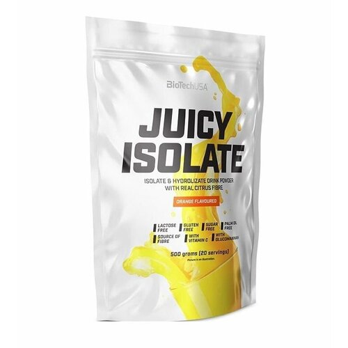 juicy isolate 500 gr bio 20 порции й апельсин Juicy Isolate 500 gr Bio, 20 порции(й), апельсин