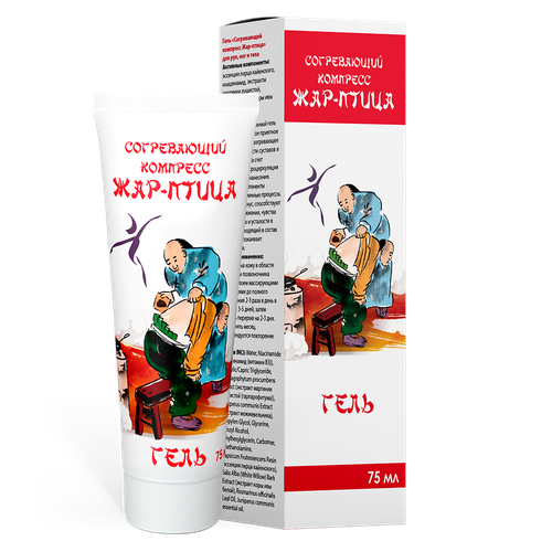 Гель Согревающий компресс Жар-птица 75 мл 1 шт