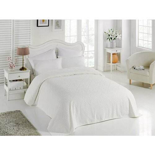 Two Dolphins Покрывало-простыня Puket цвет: кремовый (200х220 см)