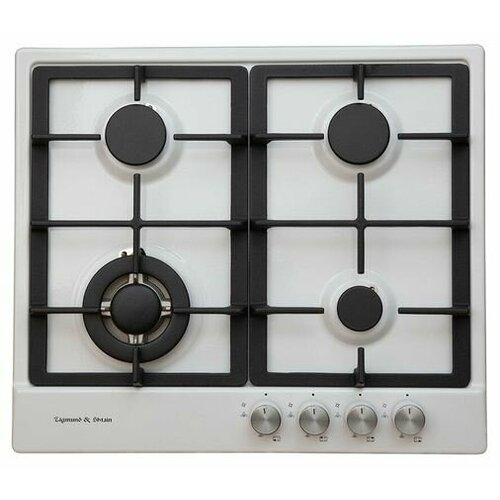 Встраиваемая панель газовая ZigmundShtain G 156 W бел чугун решетки Китай 1999000₽