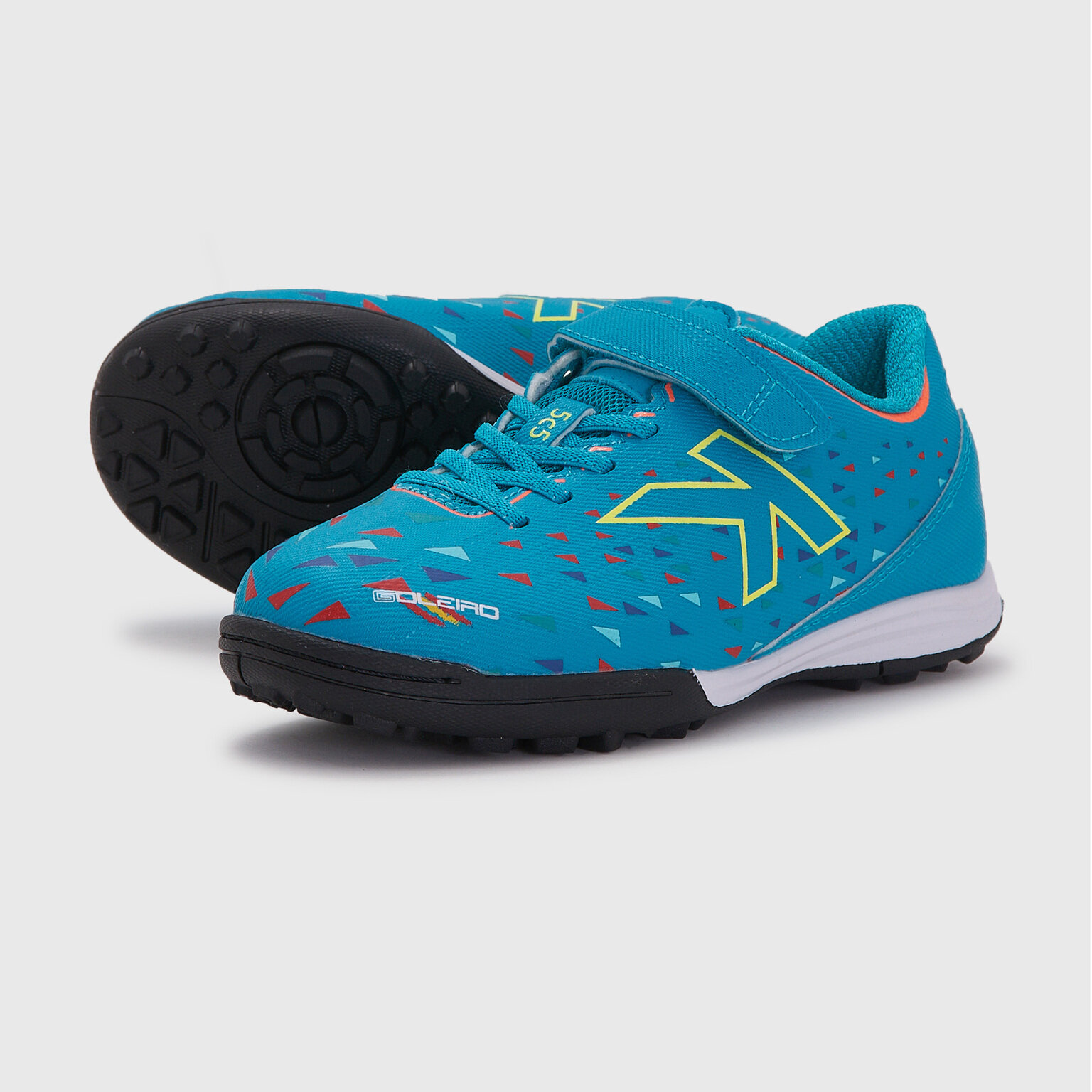Kelme Goleiro Turf Elastic 55977-2007, р-р 33RUS (2.5 US), Голубой