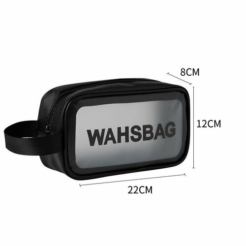 фото Косметичка 22х12х10 см, черный без бренда