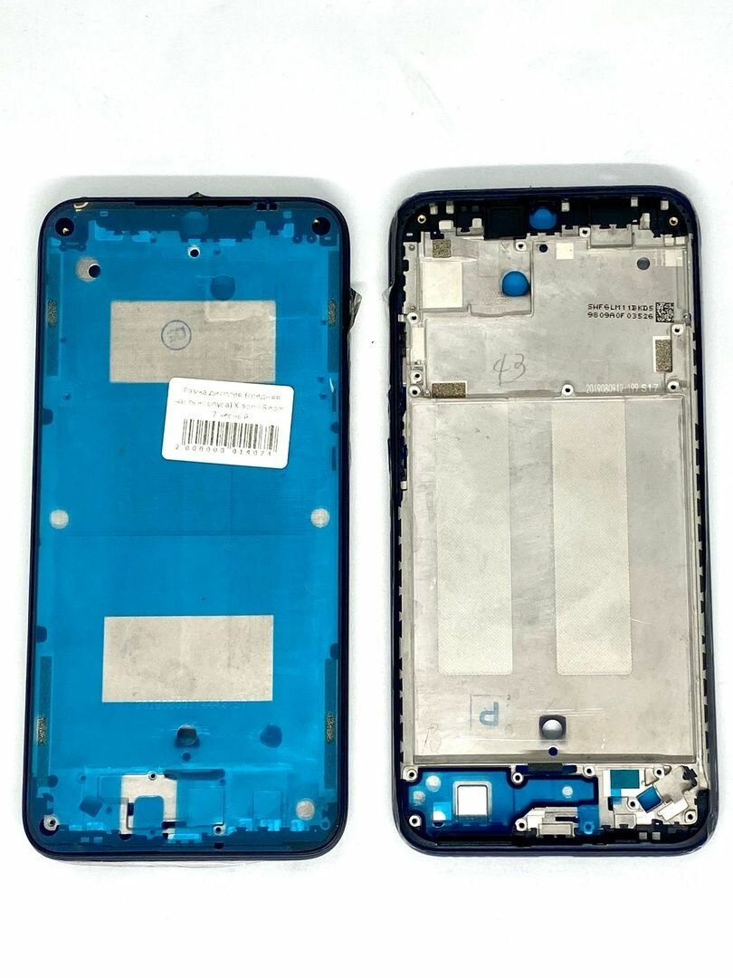 Дисплейная рамка (средняя часть корпуса) для Xiaomi Redmi 7 черный