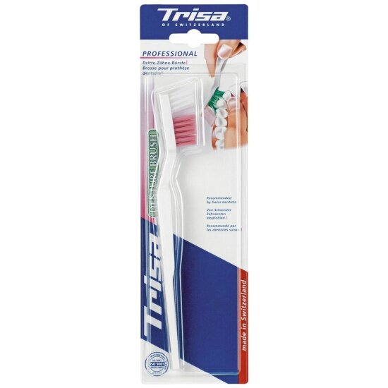 Зубная щетка Trisa Для зубных протезов