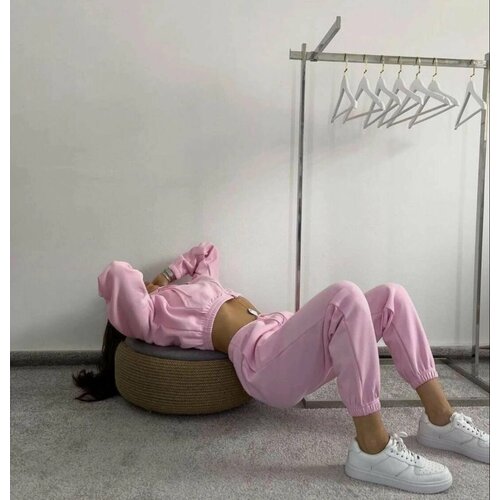 фото Костюм, размер 42-46, розовый chika