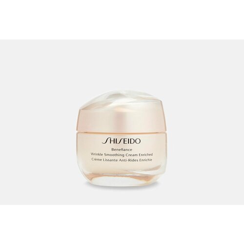 Питательный крем для лица, разглаживающий морщины shiseido benefiance wrinkle smoothing cream enriched