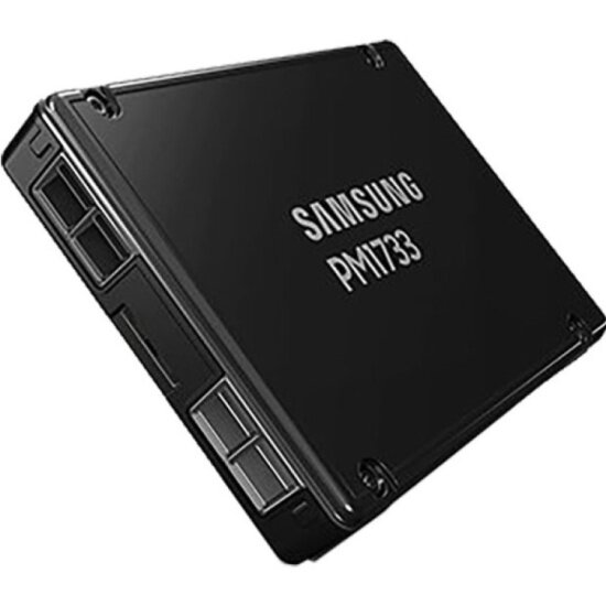 Накопитель SSD Samsung 2.5" PM1733 7.68 Тб PCIe 4.0 x4 (NVMe), 7000 MB/s / 3800 MB/s, TLC, 1 DWPD (MZWLR7T6HALA-00007)