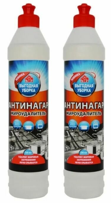 Чистящее средство Выгодная уборка Антижир 500мл - фото №2