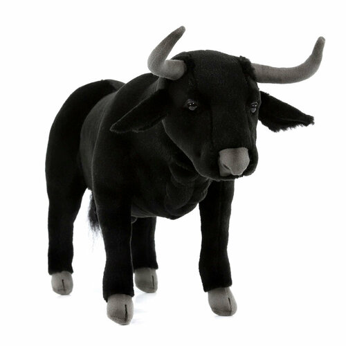Мягкая игрушка Hansa Creation Бык испанский, 40 см, черный