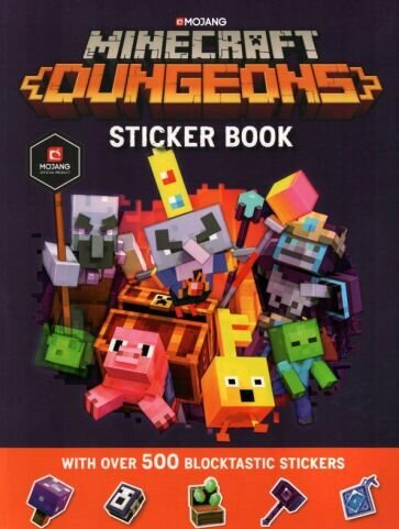 Minecraft Dungeons Sticker Book - фото №1
