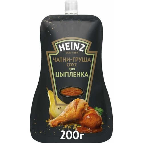 Соус Heinz Чатни Груша для цыпленка 200г х3шт