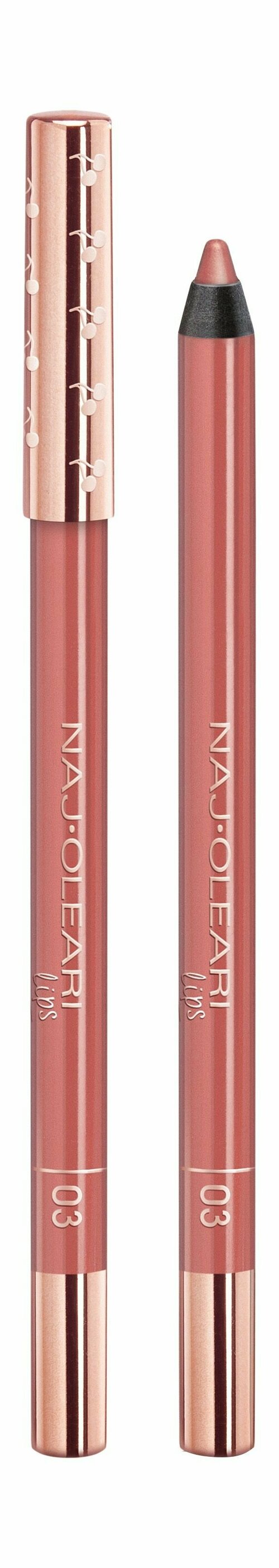 Карандаш для губ 3 vintage pink Naj Oleari Perfect Shape Lip Pencil