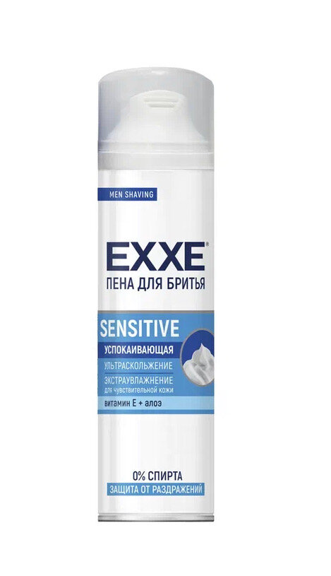 EXXE Пена для бритья Sensitive, 200 мл