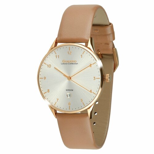 Наручные часы Guardo 2426-5, коричневый, серебряный наручные часы guardo наручные часы guardo luxury s9306 9 черный золотой