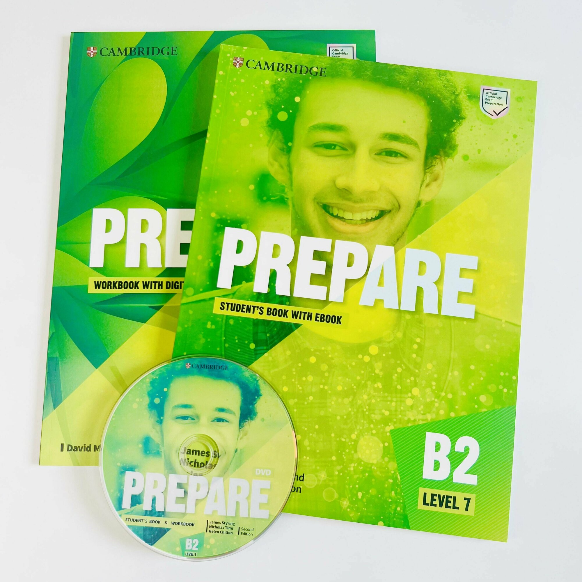 Prepare 7. полный комплект: Student's Book+Workbook+CD диск