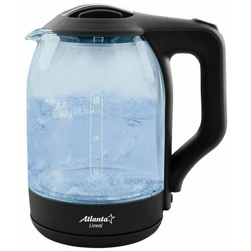 Чайник Atlanta ATH-2466 стекло белый 179000₽