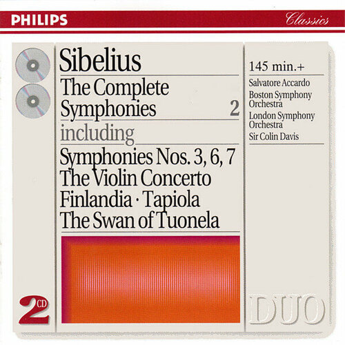 audio cd sibelius symphonies nos 1 7 complete 3 sacd AUDIO CD Sibelius: The Complete Symphonies 2. Davis