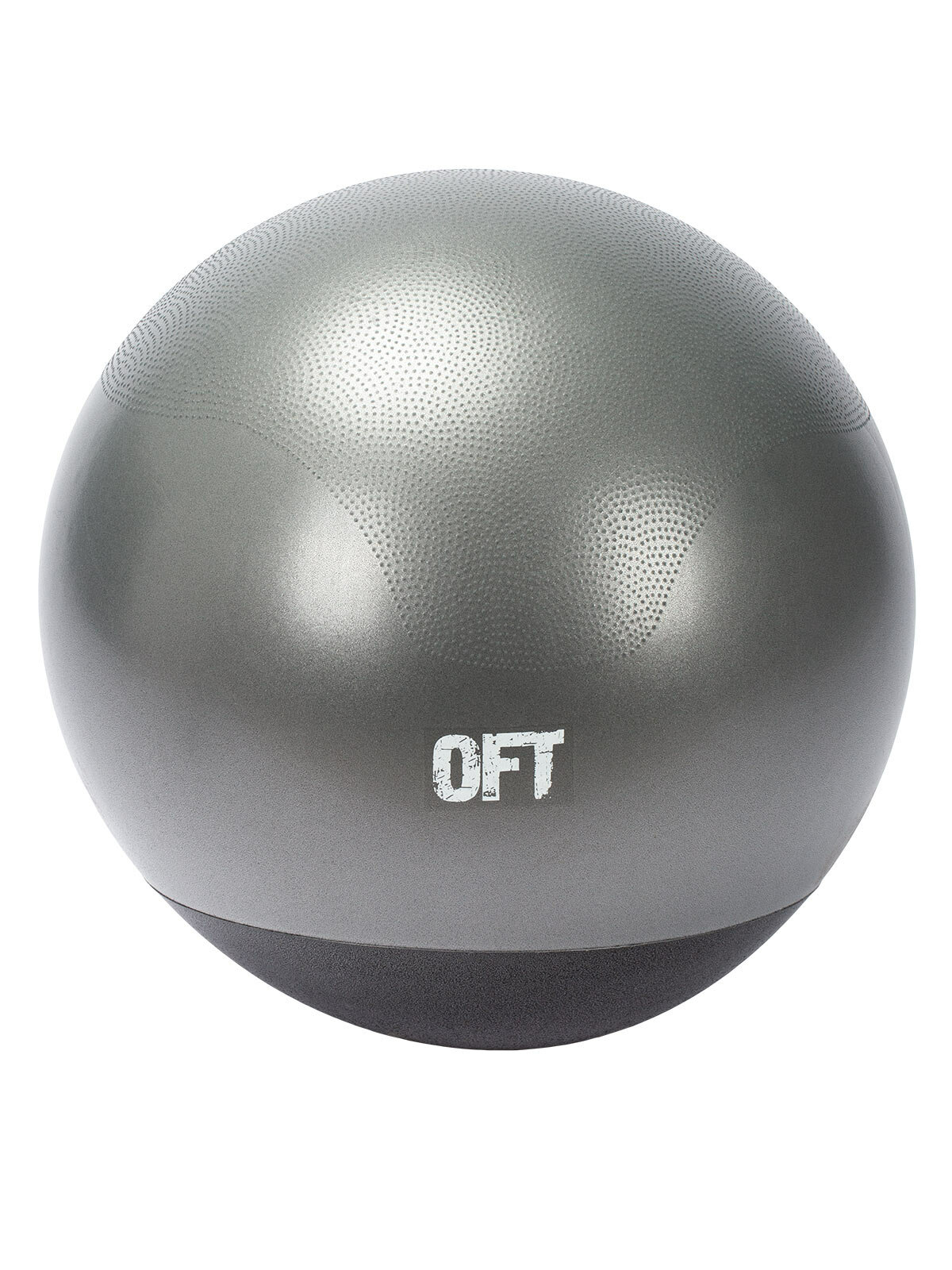 Мяч гимнастический 55 см профессиональный Original FitTools двухцветный