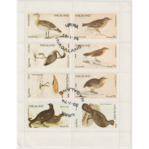 Почтовые марки Виртландия 1974г. Птицы - фантастика Птицы U