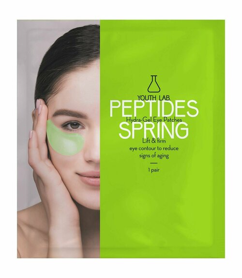 Гидрогелевые патчи для области вокруг глаз с пептидами / Youth Lab Peptides Spring Hydragel Eye Patches