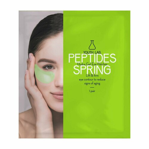 Гидрогелевые патчи для области вокруг глаз с пептидами / Youth Lab Peptides Spring Hydragel Eye Patches