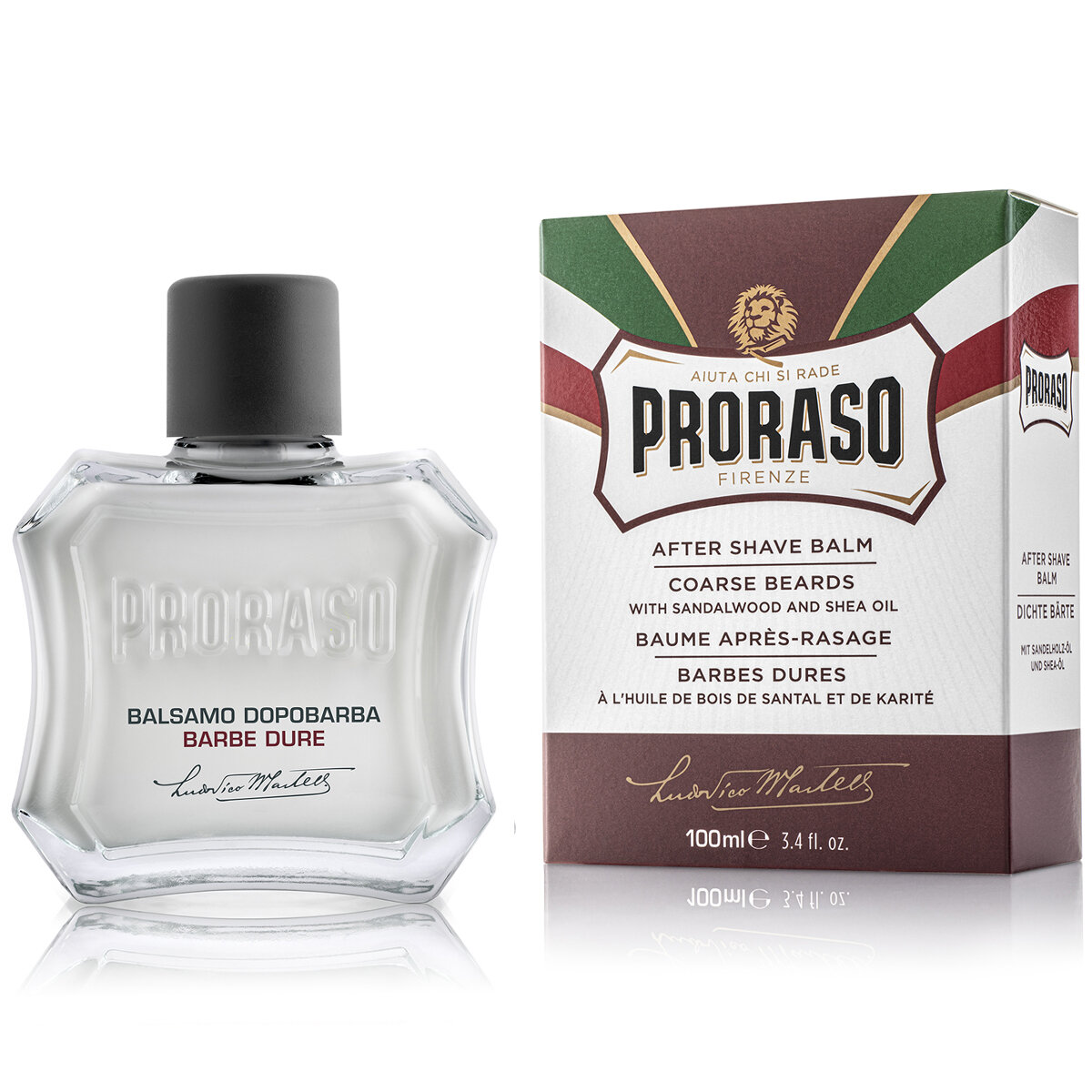 Бальзам после бритья питательный Proraso Coarse Beards After Shave Balm, 100 мл — фото 1