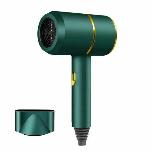 Мини фен дорожный для волос темно-зеленый 51100₽